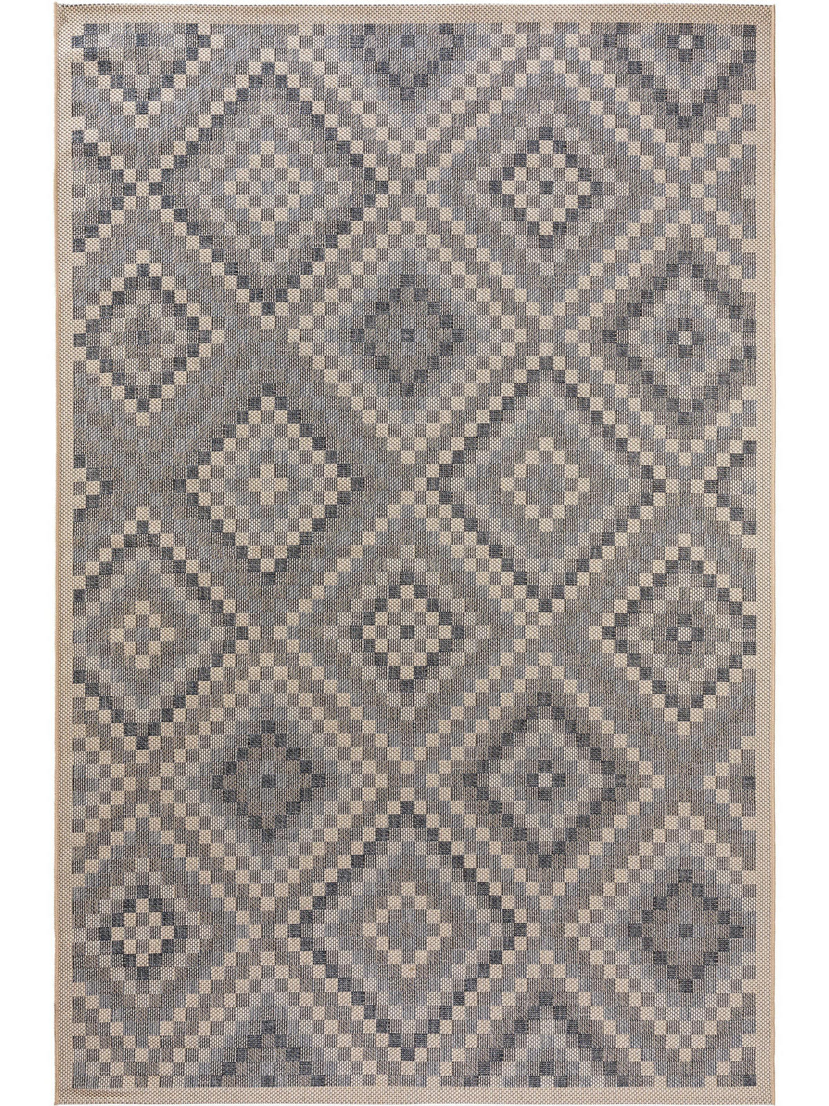 OUTDOORTEPPICH River Blau 160x230 cm - Blau, Textil (160/230cm) - benuta Nest