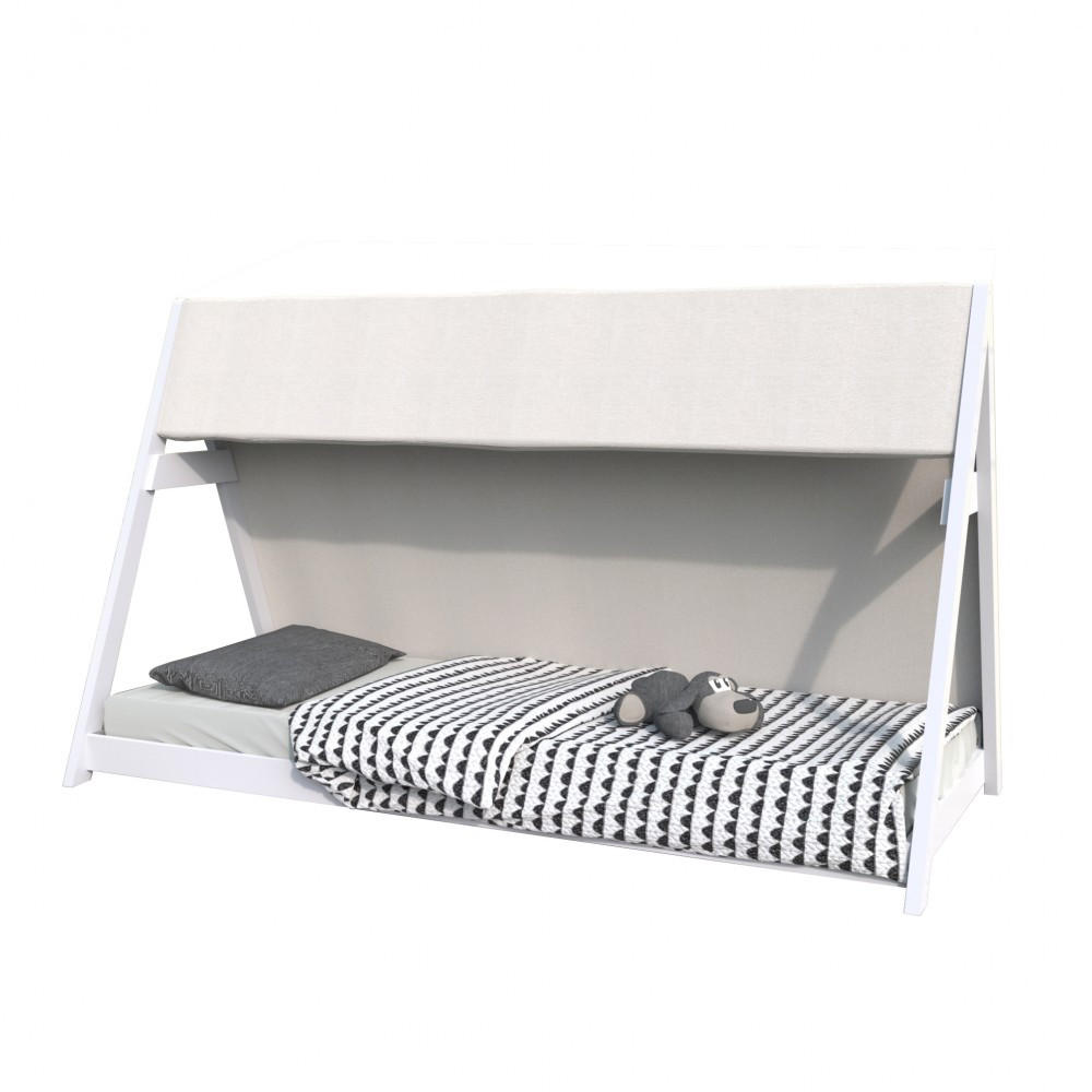 Weber Industries Hausbett Weiß 70x140 cm