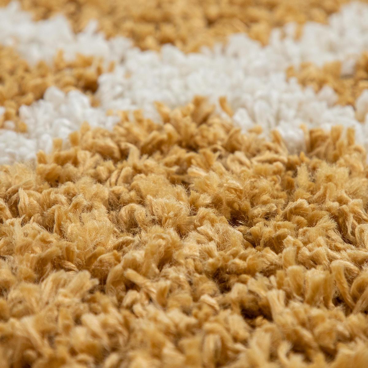 HOCHFLORTEPPICH 120/120 cm Kalmar 441 - Gelb, Textil (120/120cm) - Paco Home