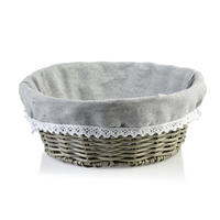 BESTECKKORB Sino Grau 24/24/11 cm Holz - Grau, Holzwerkstoff (24/11/24cm) - Mondex