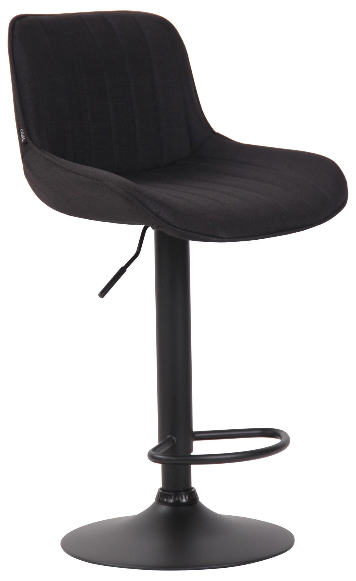furnicato Barhocker Schwarz 50x86x50 cm