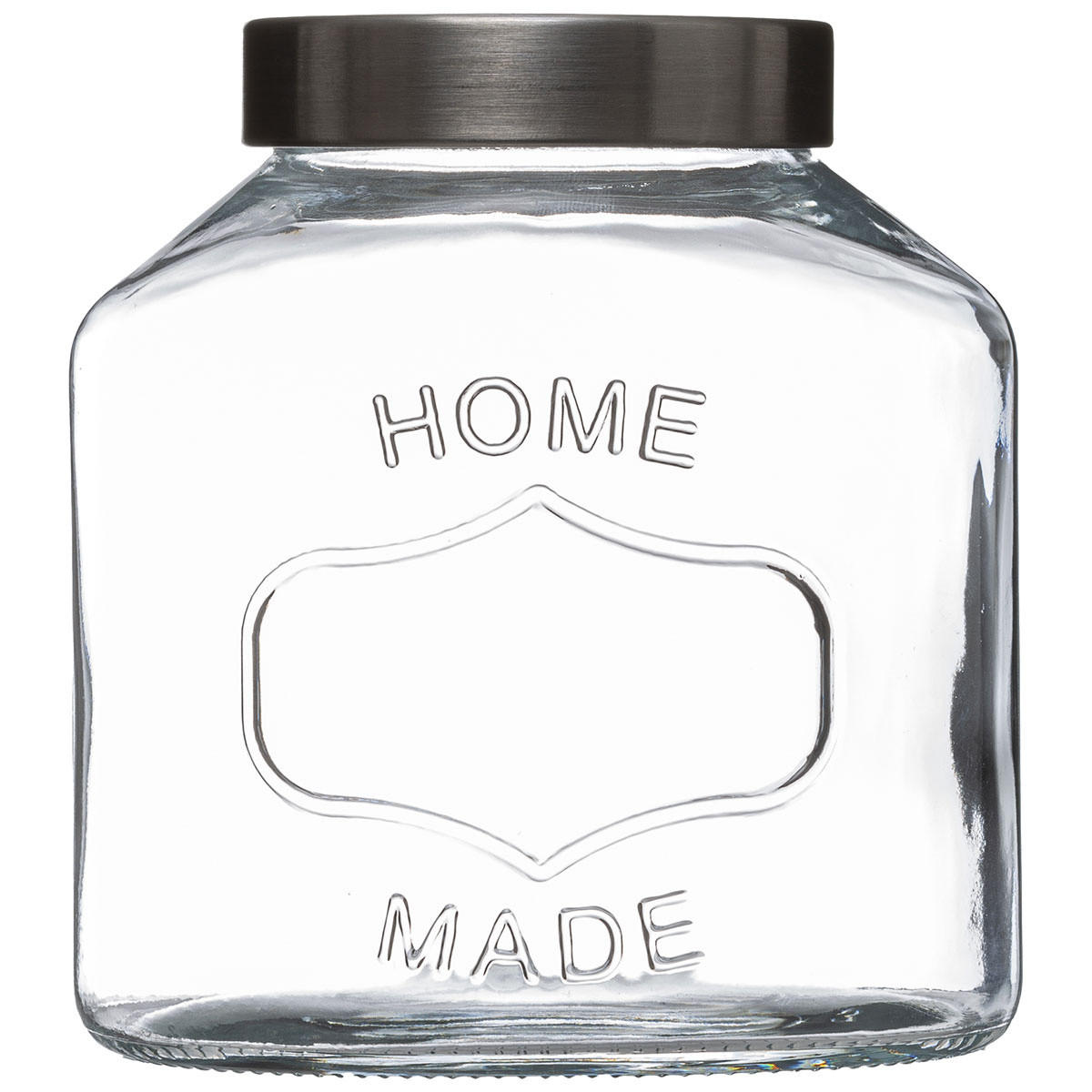 KEKSDOSE Glas Home 2,5 l 18/13/19,5 cm - Transparent, Glas (2.5L) - 5five Simply Smart