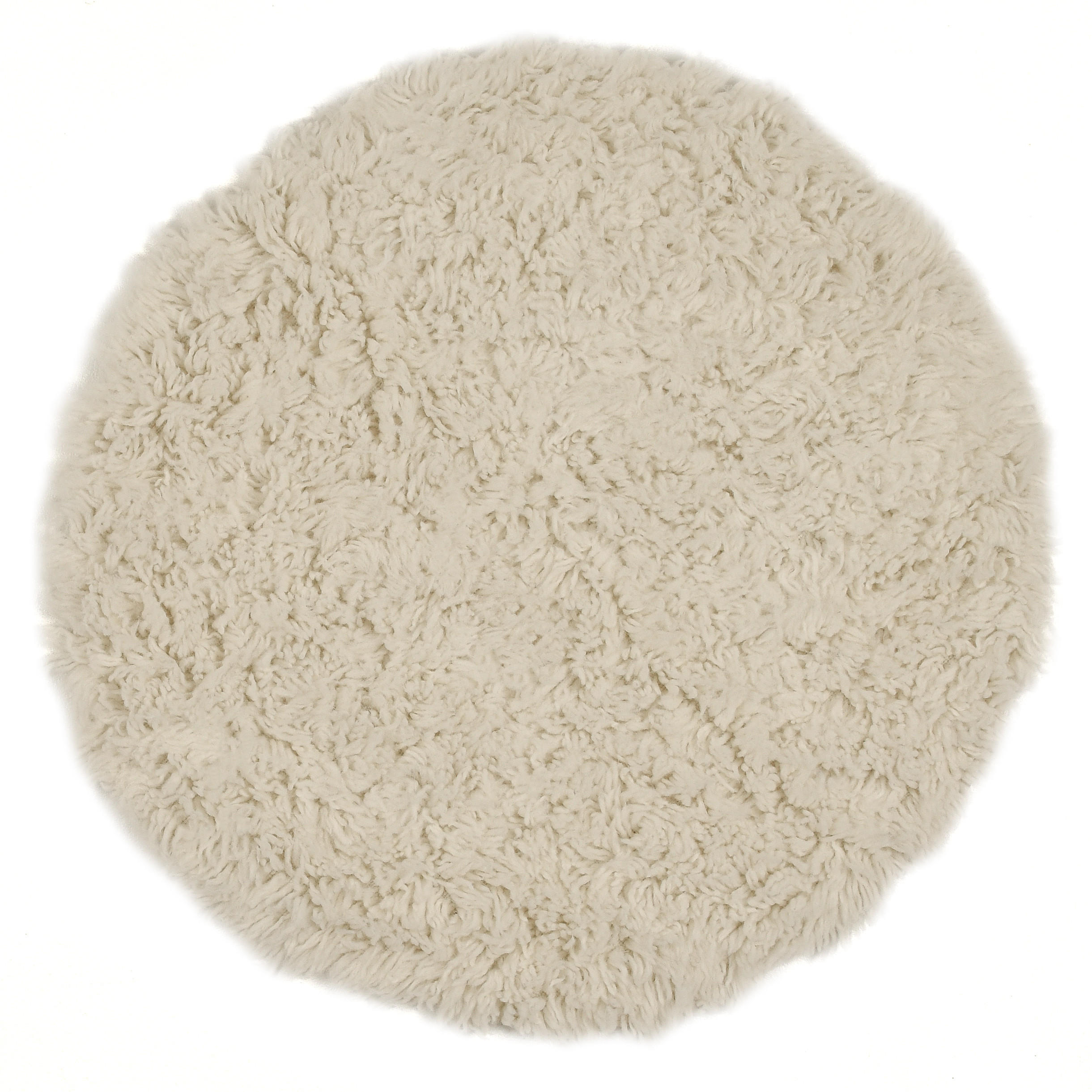 TEPPICH Luxus Flokati 2500 75x75 cm - Champagner, Textil (75/75cm) - Rug and Roll