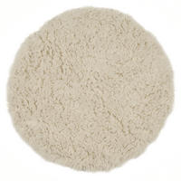 TEPPICH Luxus Flokati 2500 75x75 cm - Champagner, Textil (75/75cm) - Rug and Roll