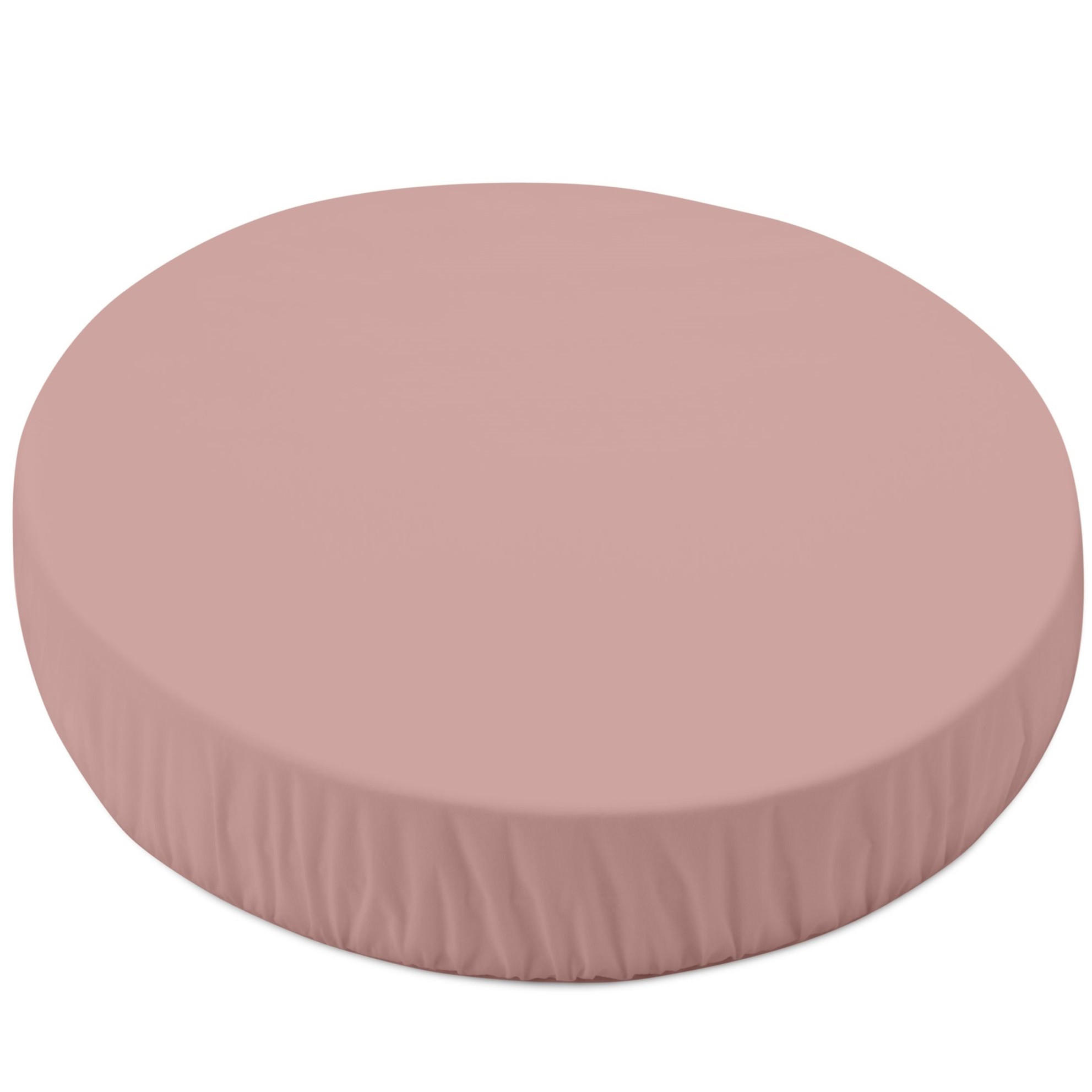 BABY Spannbettlaken 7in1 oval - Rosa, Textil (73/73cm) - waldin