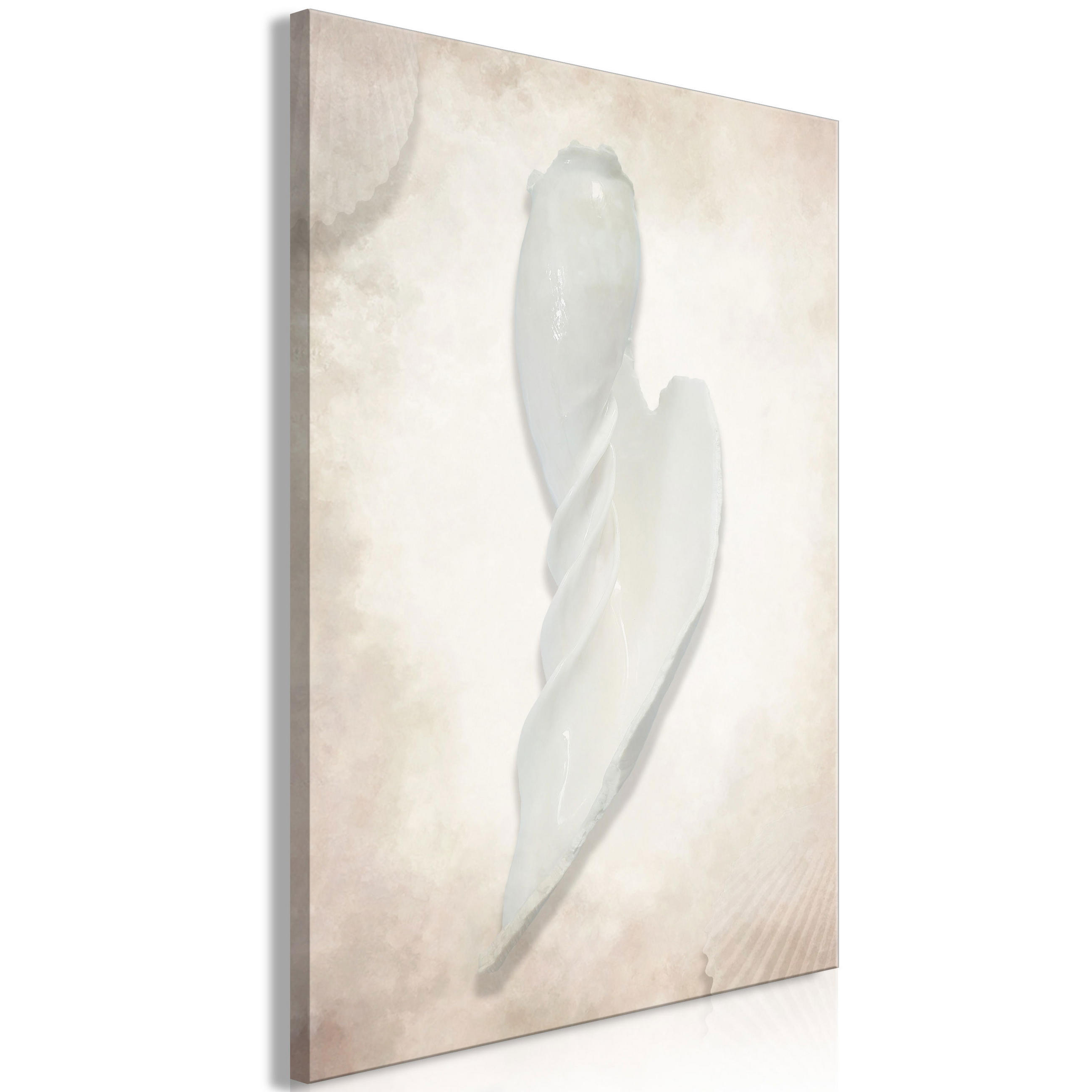KUNSTDRUCK Beige 60/90 cm - Beige/Grau, Textil (60/90cm) - KUNSTLOFT