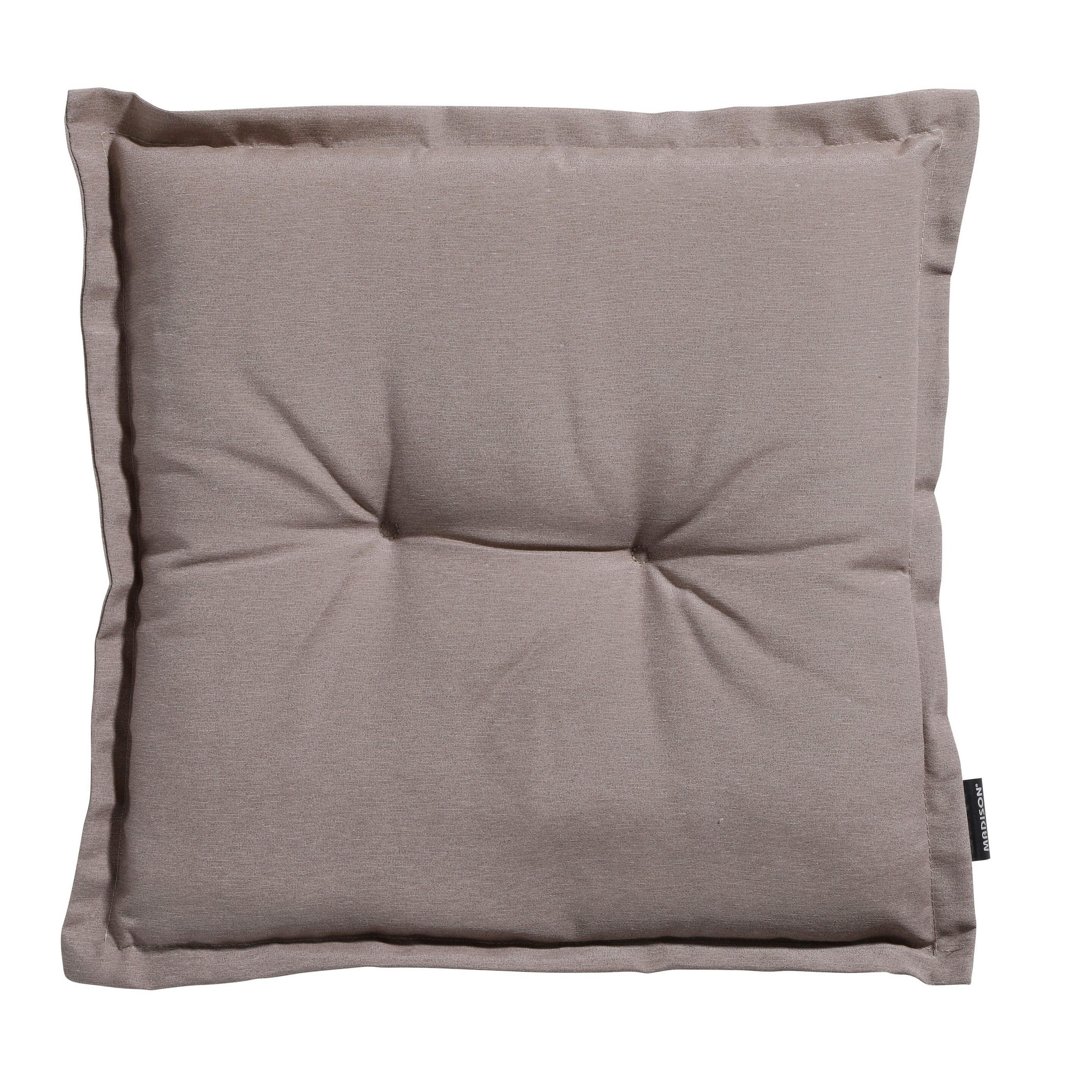 SITZKISSEN Panama 50/50 cm 4er-Set - Cappuccino, Textil (50/5/50cm) - Madison