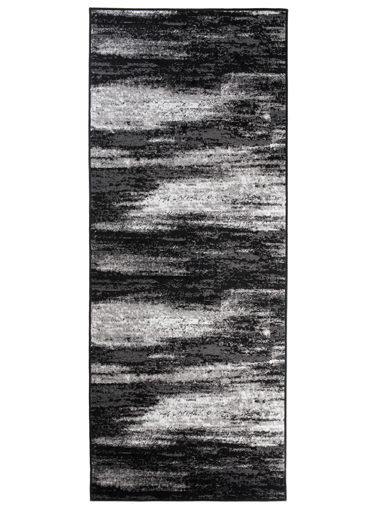 LÄUFER MAYA Schwarz 100/1000 cm - Schwarz, Textil (100/1000cm) - Tapiso