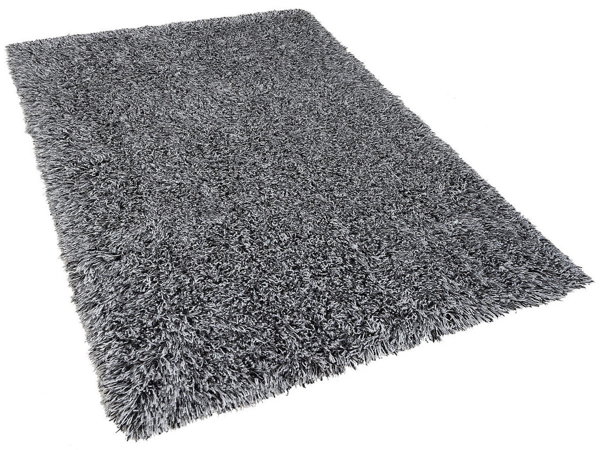 SHAGGY-TEPPICH Cide 300/200 cm - Schwarz, Kunststoff (200/300cm) - Beliani