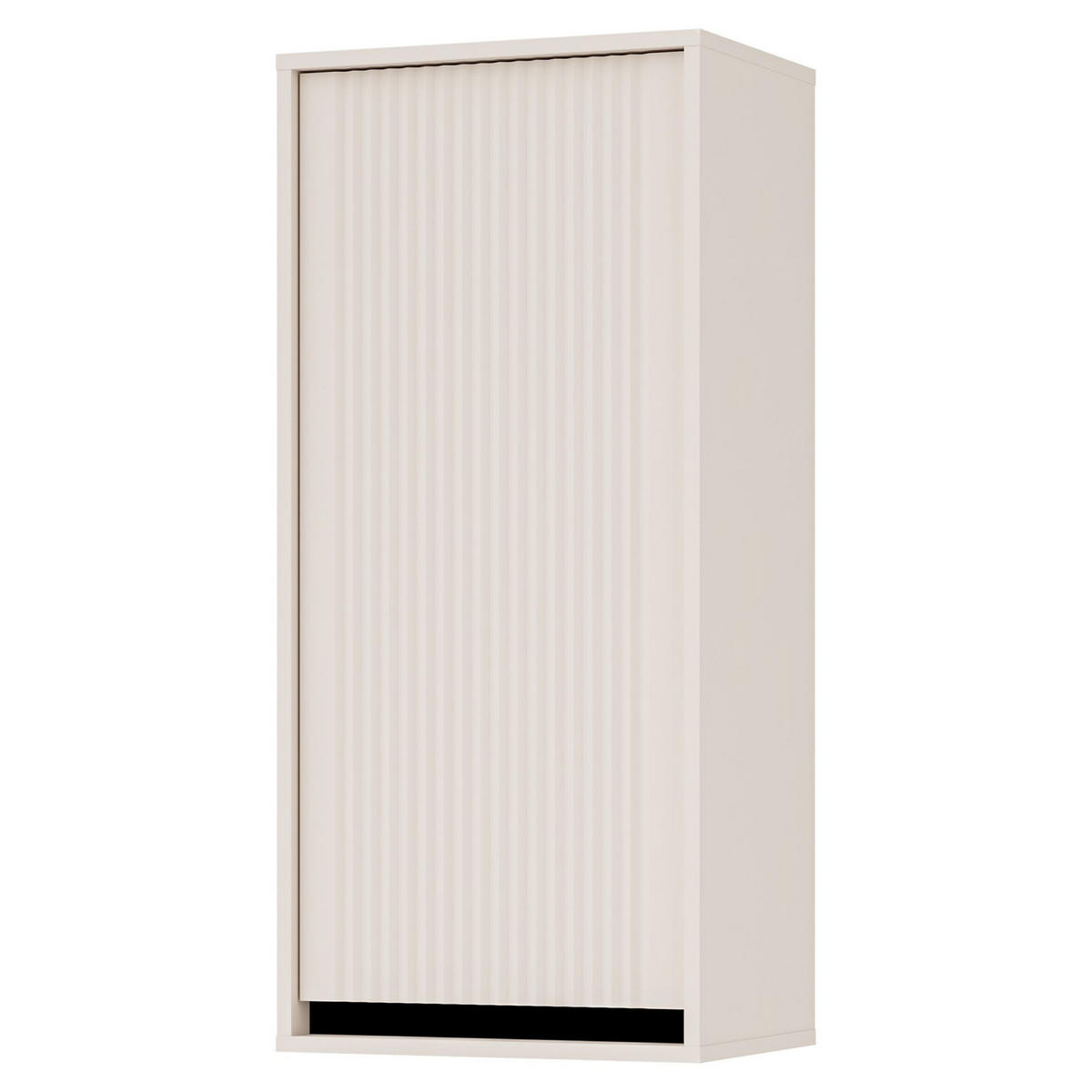 HÄNGESCHRANK Osaka Sandbeige 46 cm - Beige/Schwarz, Holzwerkstoff (45.8/100/32cm) - Selsey