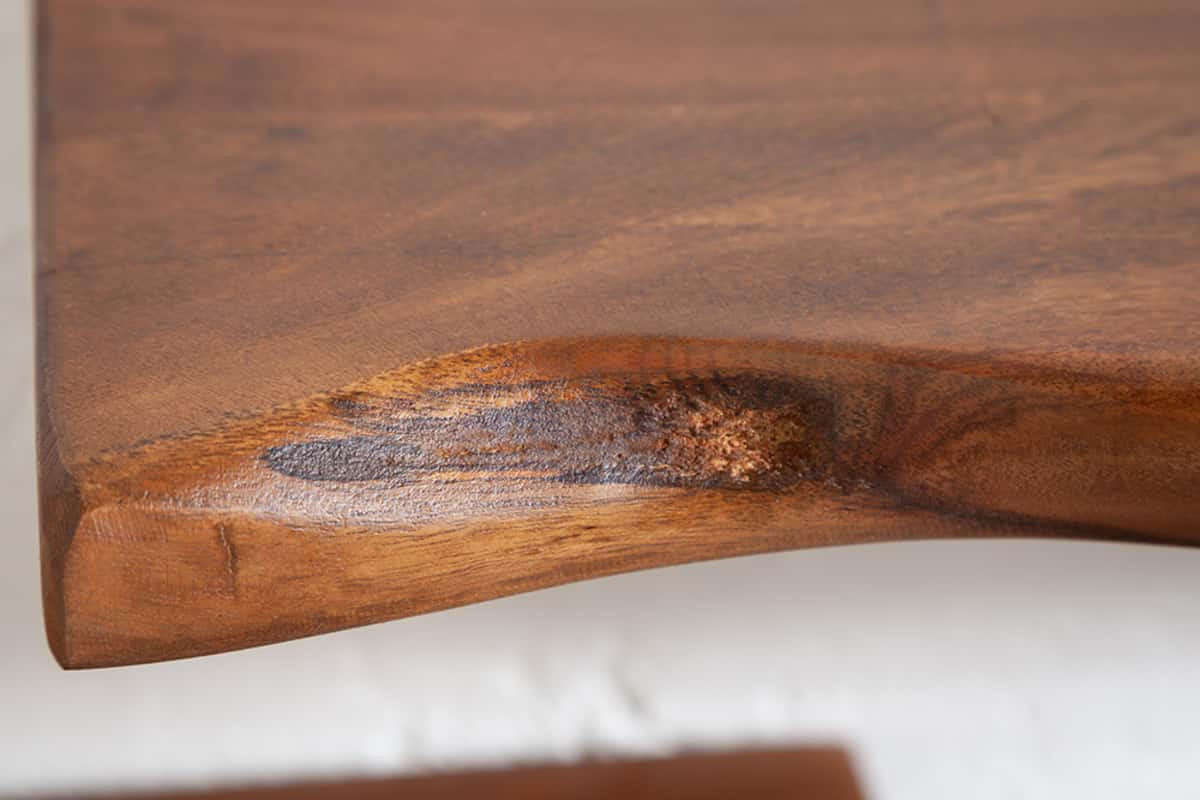 WANDREGAL MAMMUT Akazie 80cm - Braun, Holz (80/3.5/27cm) - riess-ambiente
