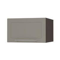 KLAPPHÄNGESCHRANK Kvantum W6B/60 Beige Matt / Lava Matt 60 / 59 / 36cm - Dunkelgrau/Beige, Holz/Holzwerkstoff (60/36/59cm) - Feldmann-Wohnen