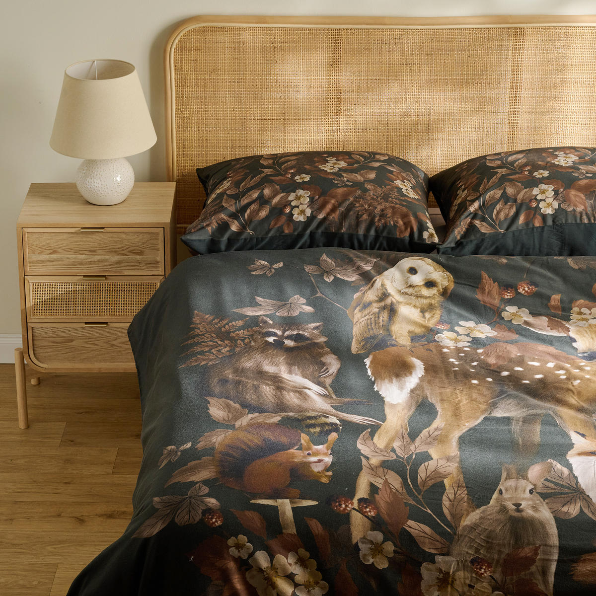 BETTWÄSCHE Vilderis - Dunkelbraun, Textil (160/200cm) - home&you
