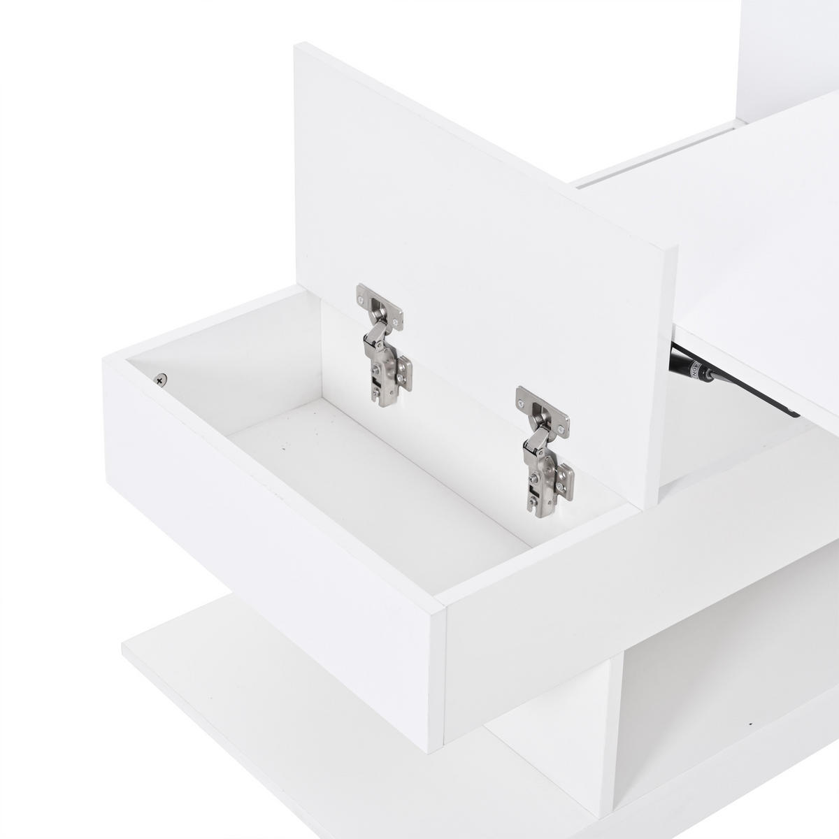 COUCHTISCH Weiß - Weiß, Holzwerkstoff (98/45/40cm)