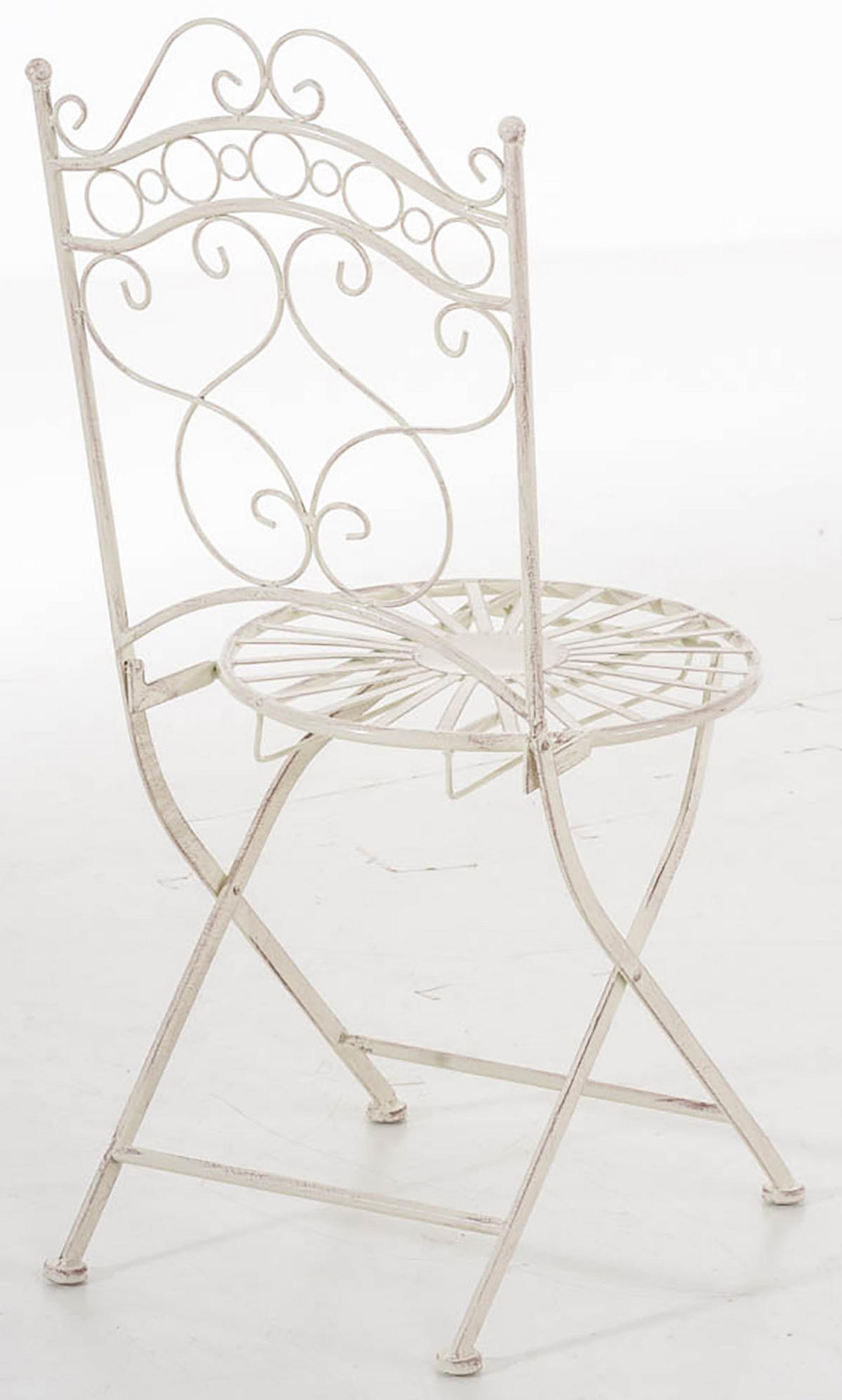BALKONSET Bistroset Fuver Metall Beige 2 Personen - Beige, Metall - DELUKE