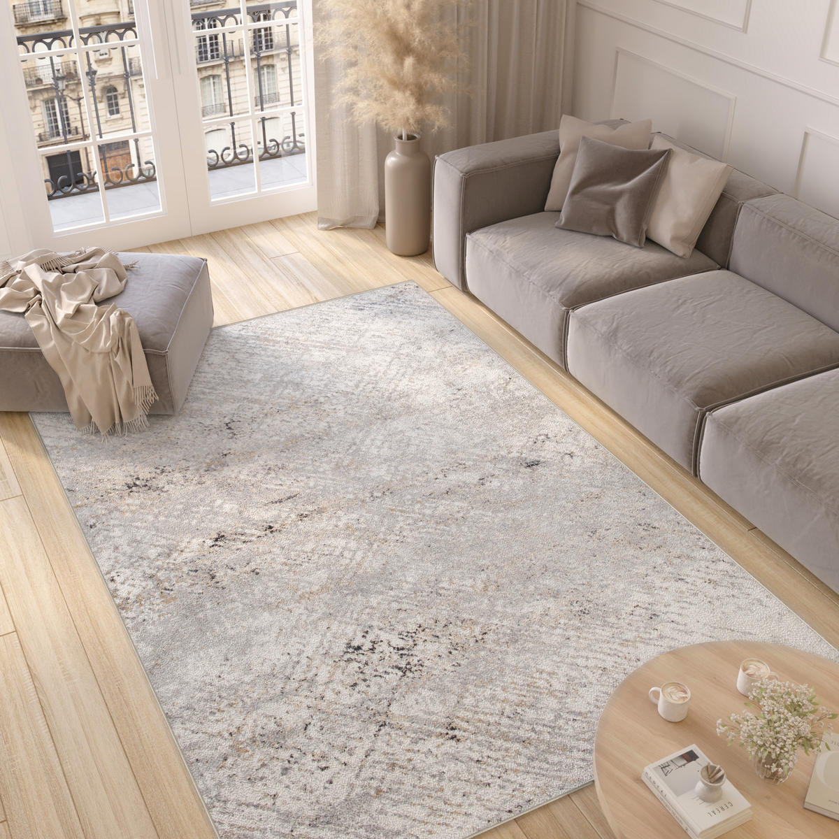 TEPPICH VALLEY Grau 240/300 cm - Grau, Textil (240/300cm) - Tapiso