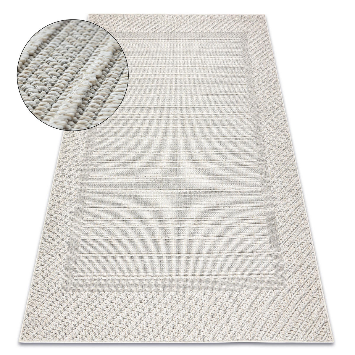 TEPPICH Origi 60/100 cm - Grau, Textil (60/100cm) - rugsX
