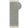 WOLLTEPPICH-LÄUFER Kim Mint 70x200 cm - Mintgrün, Textil (70/200cm) - benuta Pure