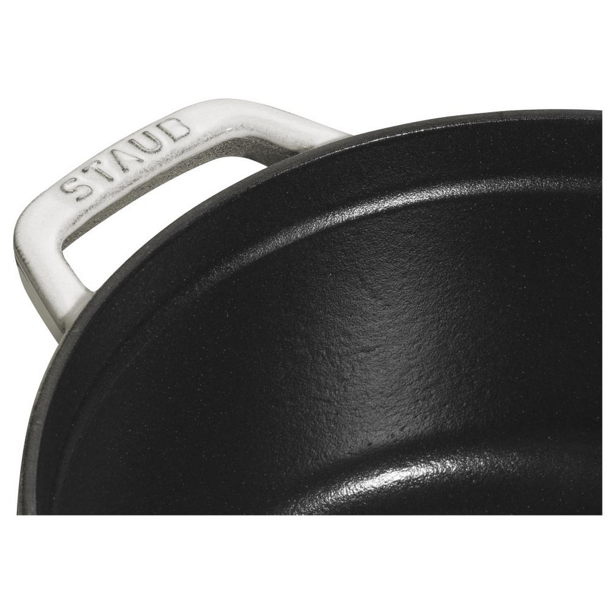 TOPF Grau 28/24/10 cm 405014090 - Grau, Metall (23cm) - Staub