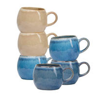 HENKELBECHER Estoril blau 480 ml 6er Set - Blau, Keramik (480L) - Ritzenhoff Breker
