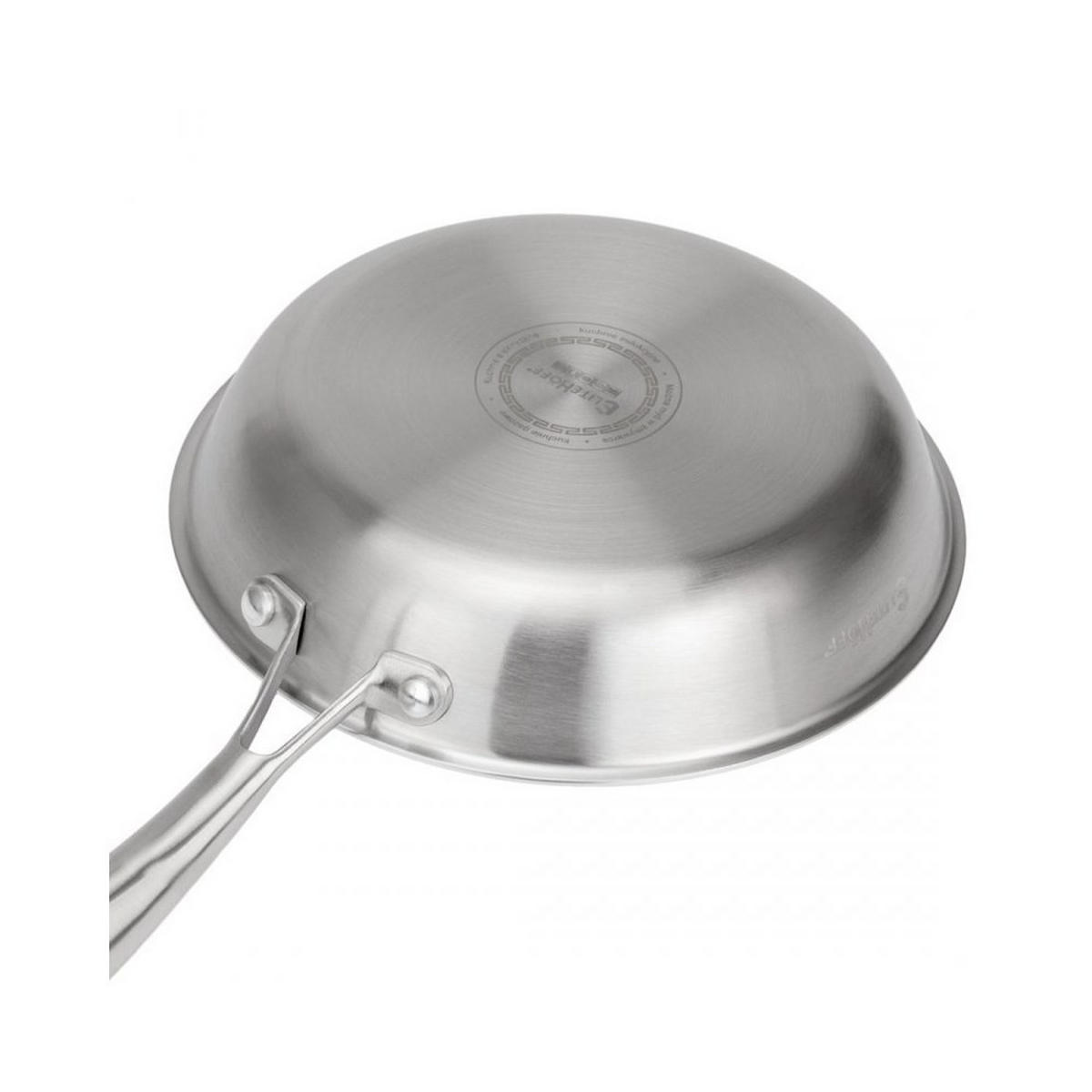 PFANNE Silber 26/26/5.3 cm 62957 - Silberfarben, Metall (26cm) - Elitehoff