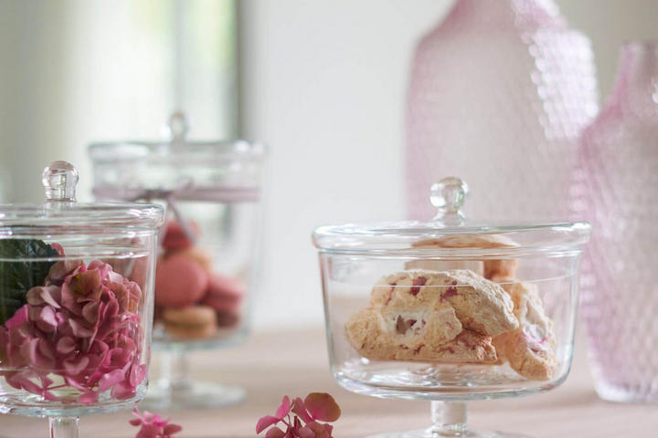 Dose aus Glas Leonardo