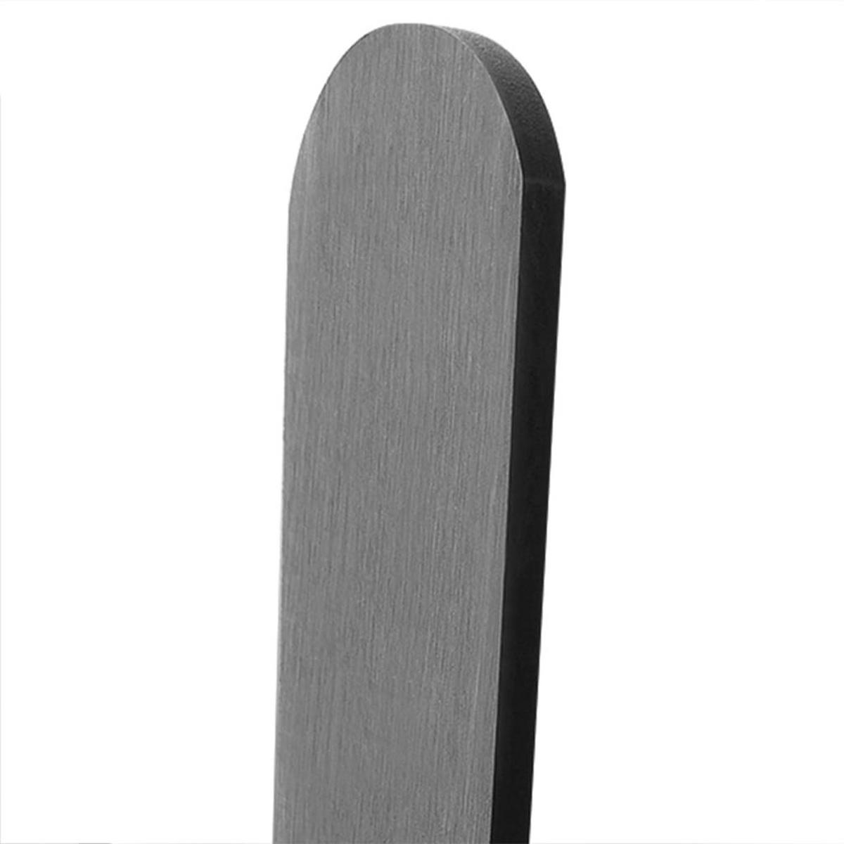 GARTENZAUN, Lattenzaun, 200/60 cm, aus WPC in Grau - Grau, Holz (200/60cm) - vidaXL