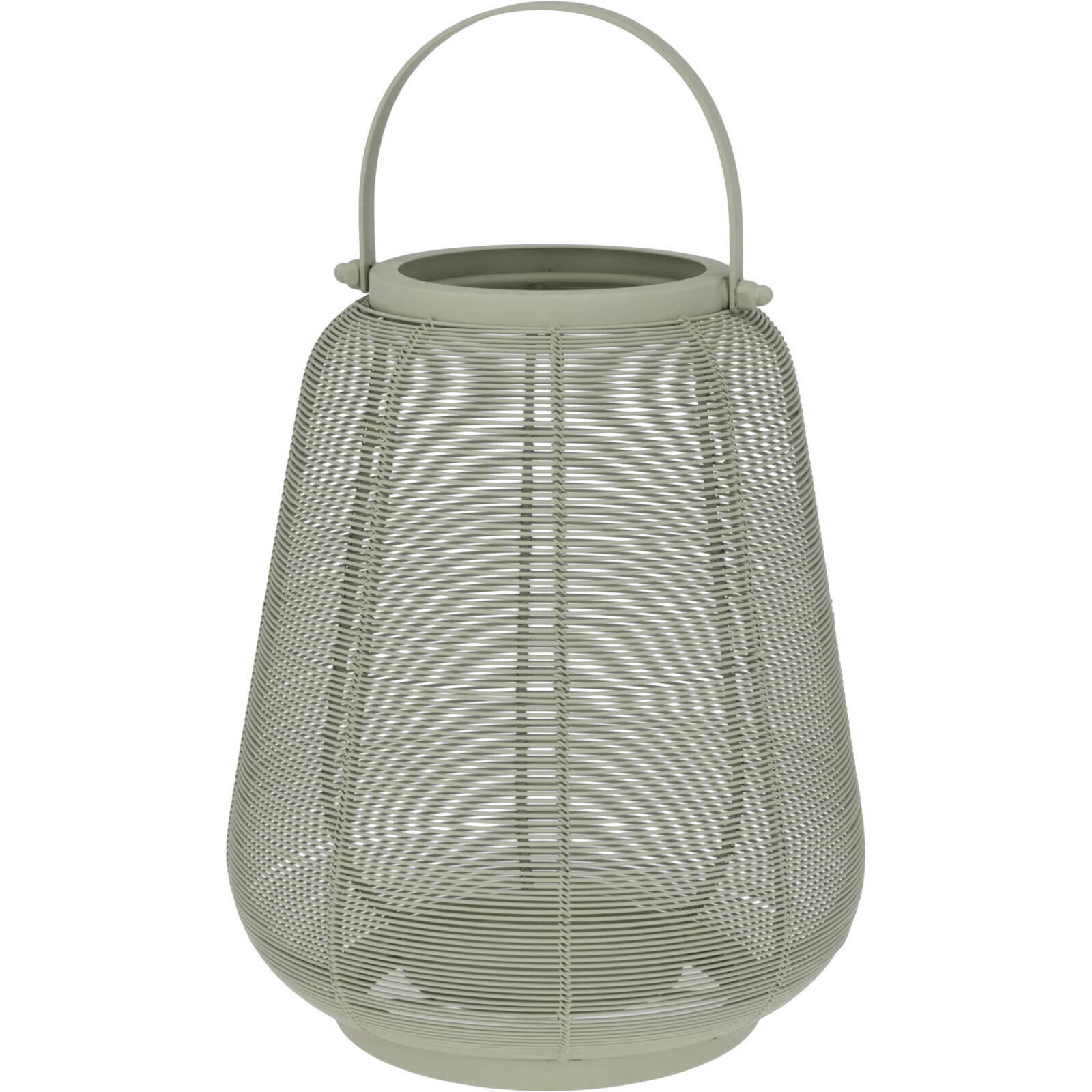 LATERNE 16/19 cm - Grün, Metall (16.5/19/16.5cm) - Home Styling Collection