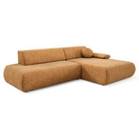 ECKSOFA Orange PENTI Ausziehbar Mit Bettkasten Rechts - Orange, Textil (173.5/286cm) - Sepro Meble