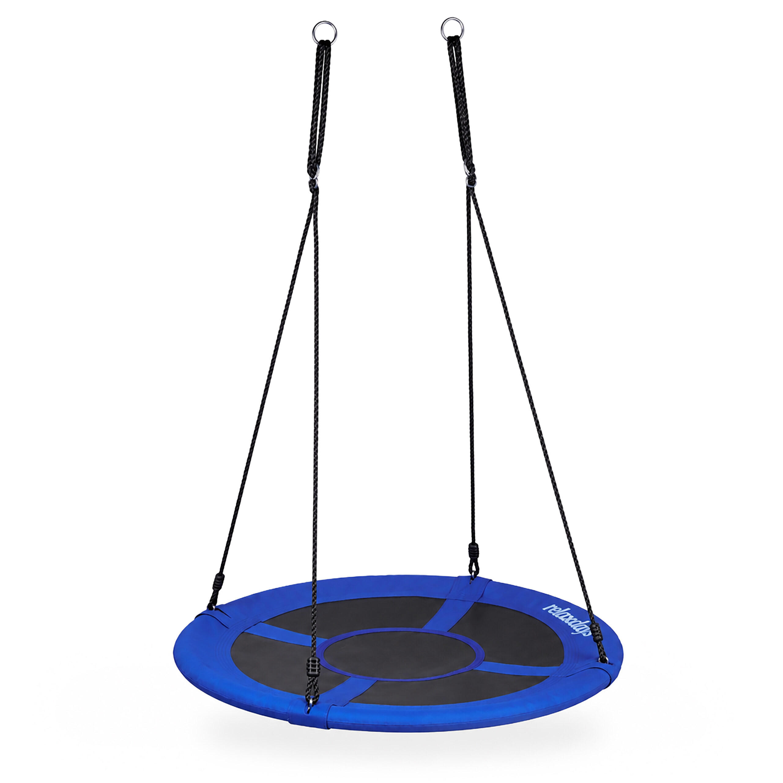 GUGALNICA temno modra 100 cm - večbarvno, kovina/umetna masa (100/145/100cm) - Relaxdays