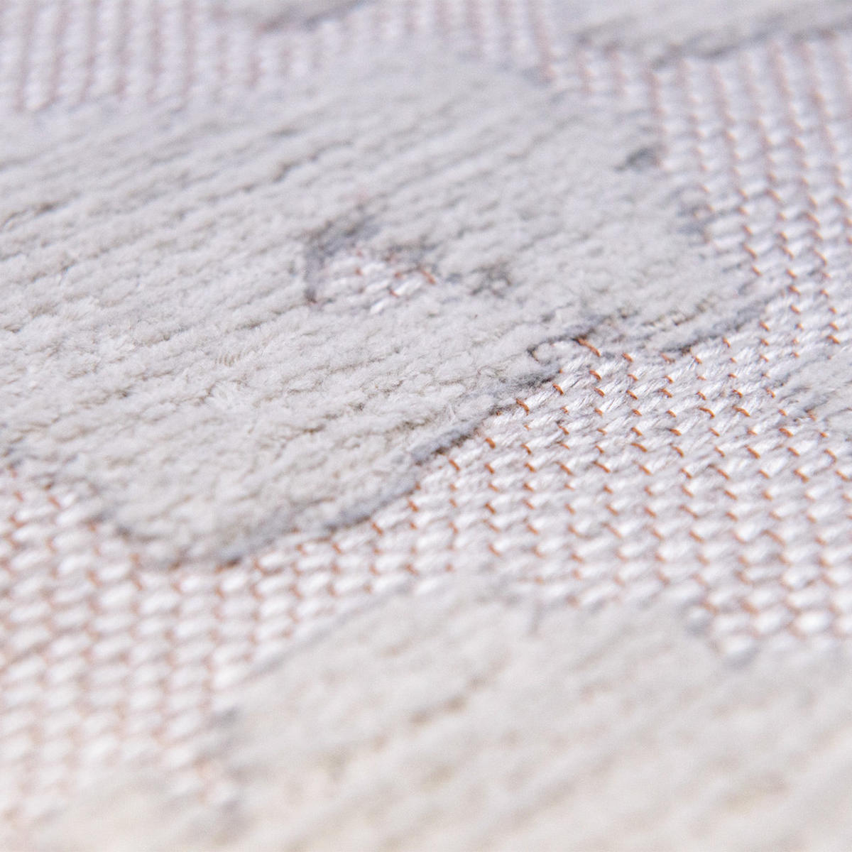 TEPPICH Tsingy Oyster Structures 80/250 cm - Grau, Textil (80/250cm) - Louis De Poortere