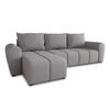 ECKSOFA Cleo L - Grau, Holz/Textil (243/147cm) - Sofnet