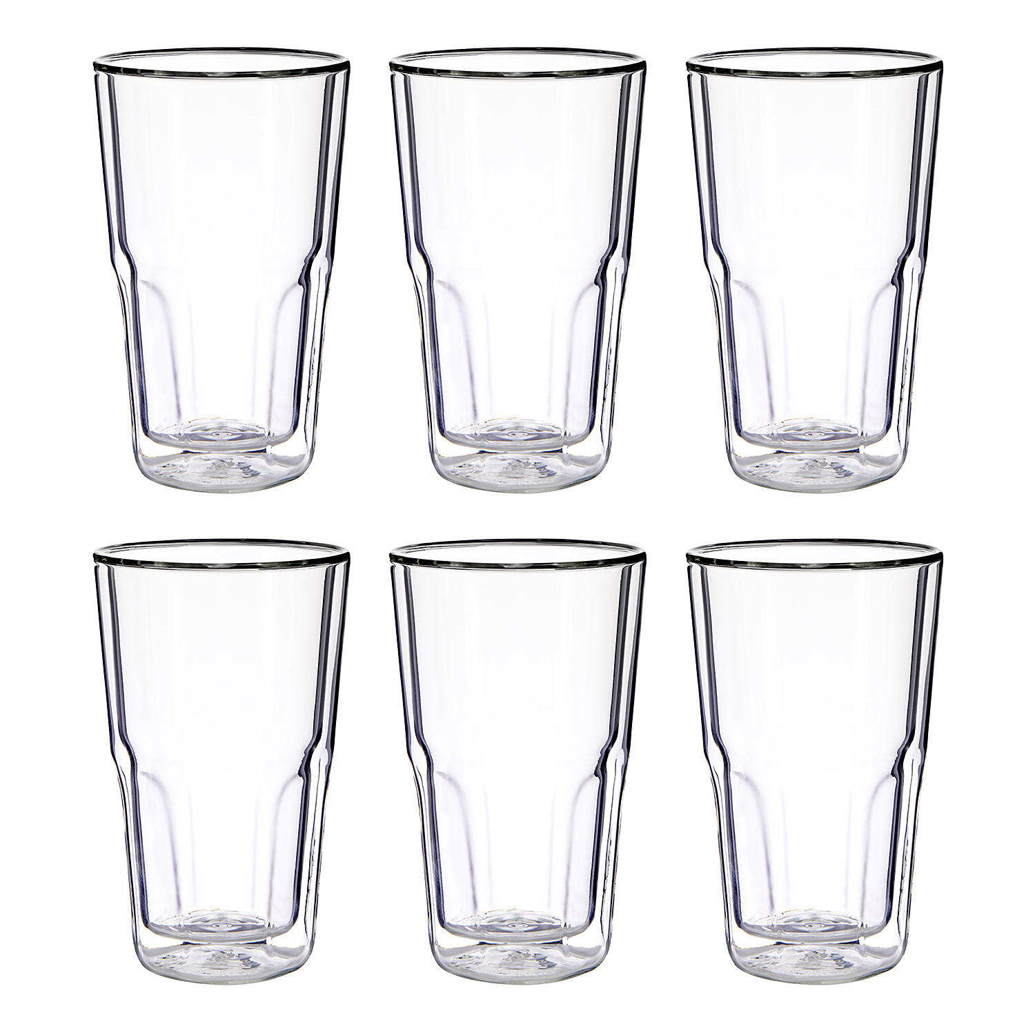 TRINKGLAS (6er Set) Hot & Cold - Transparent, Glas (0.35L) - BUTLERS