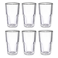 TRINKGLAS (6er Set) Hot & Cold - Transparent, Glas (0.35L) - BUTLERS