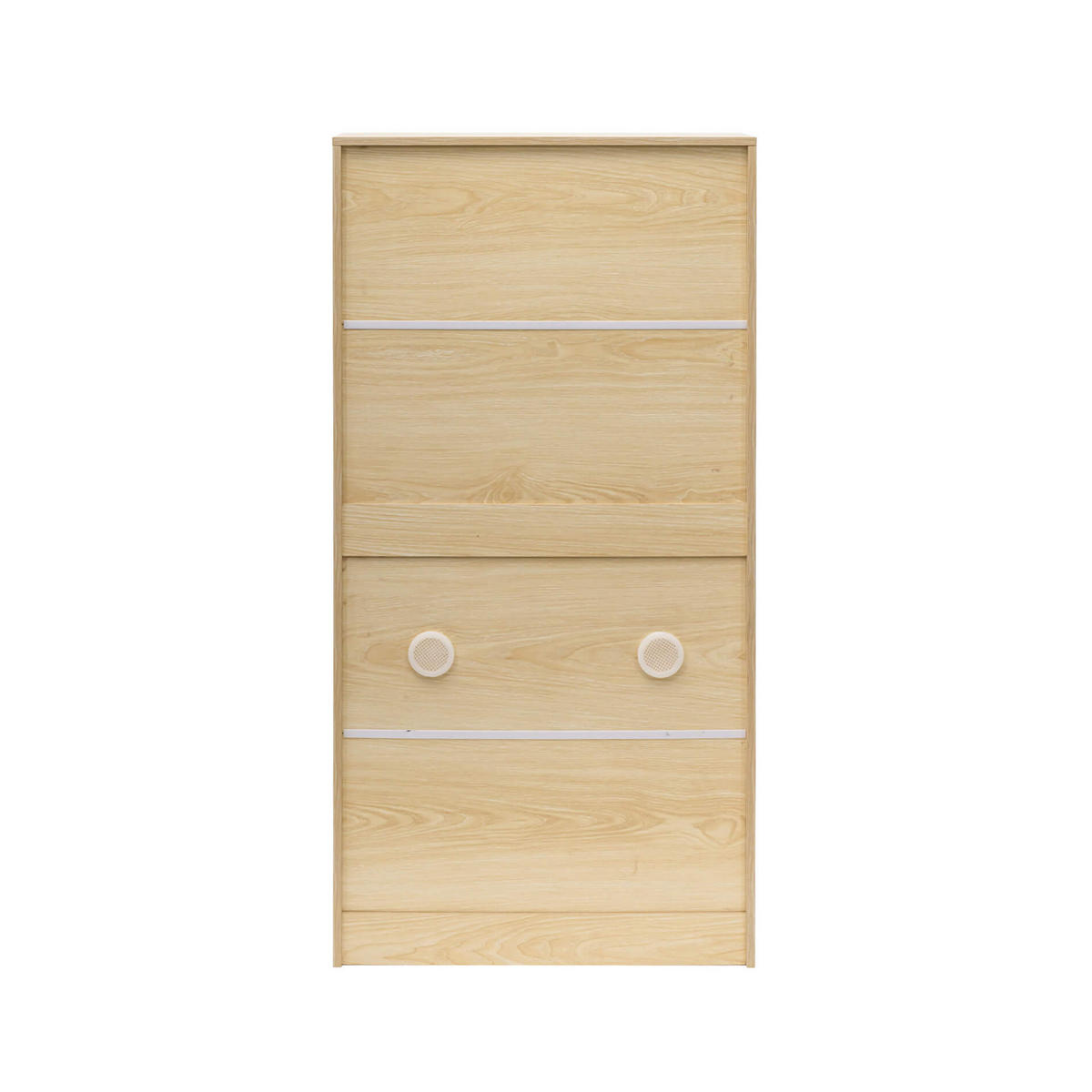 SCHUHSCHRANK Braun 23/23/119 cm - Braun, Holzwerkstoff (23/119/23cm) - Mobili Rebecca