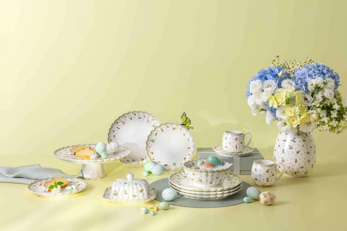 SPEISETELLER Easter Delight grün ø 26,8 cm 6er Set - Grün, Keramik (26.8cm) - Villeroy & Boch