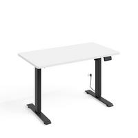 PSACÍ STŮL Ergo Matná bílá a černá - bílá, kompozitní dřevo (120/65/73cm) - Petits-meubles