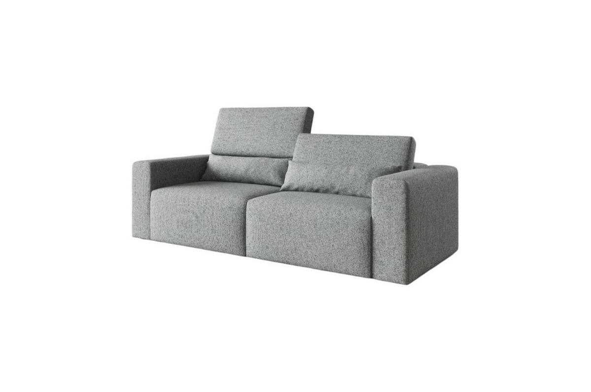 SOFA Modular Premium Grau - Schwarz/Grau, Holz/Holzwerkstoff (225/97/103cm) - Furnisell