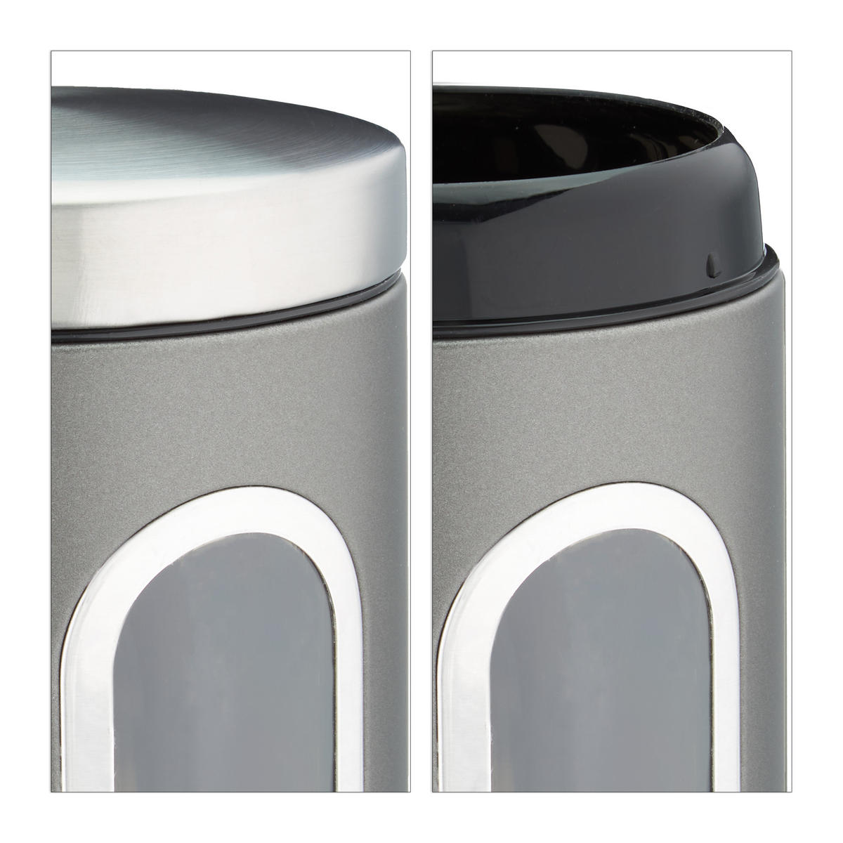 ÚLOŽNÝ box - viacfarebná, kov (11/17/11cm) - Relaxdays