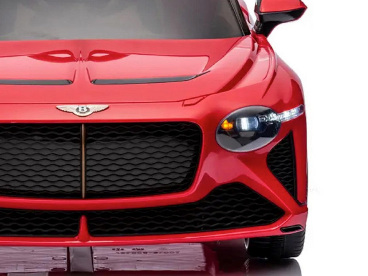 KINDER ELEKTROAUTO Bentley Bacalar rot - Rot, Kunststoff (108/65/45cm) - TPFLiving