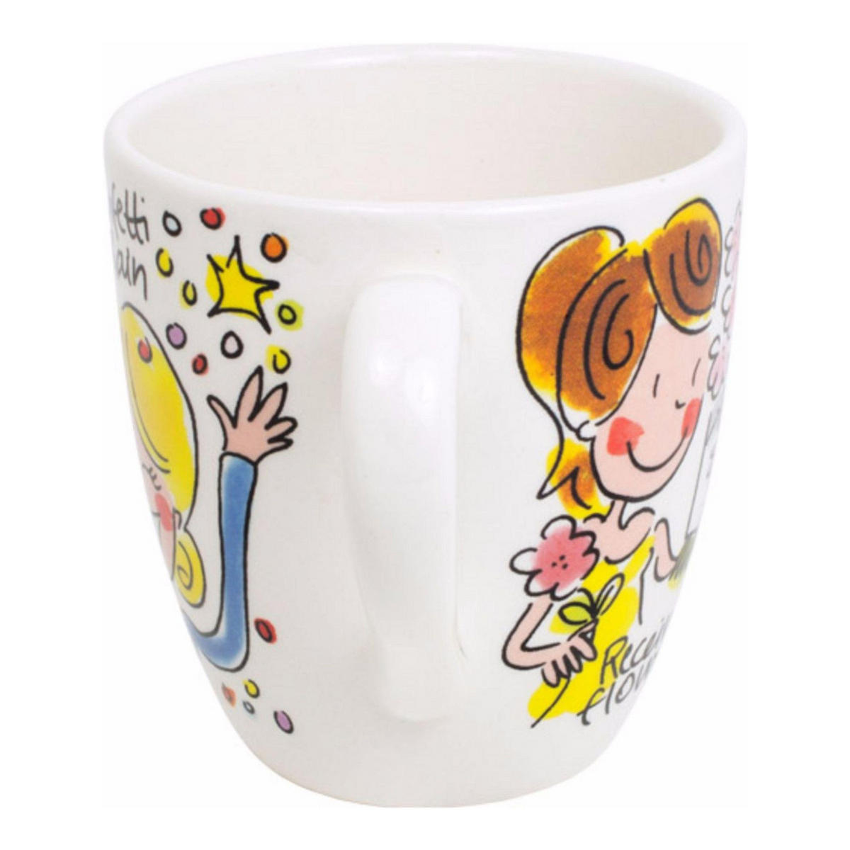 MINI-BECHER Favorit in Bunt - 200 ml - Multicolor, Keramik (0.2L) - Blond Amsterdam