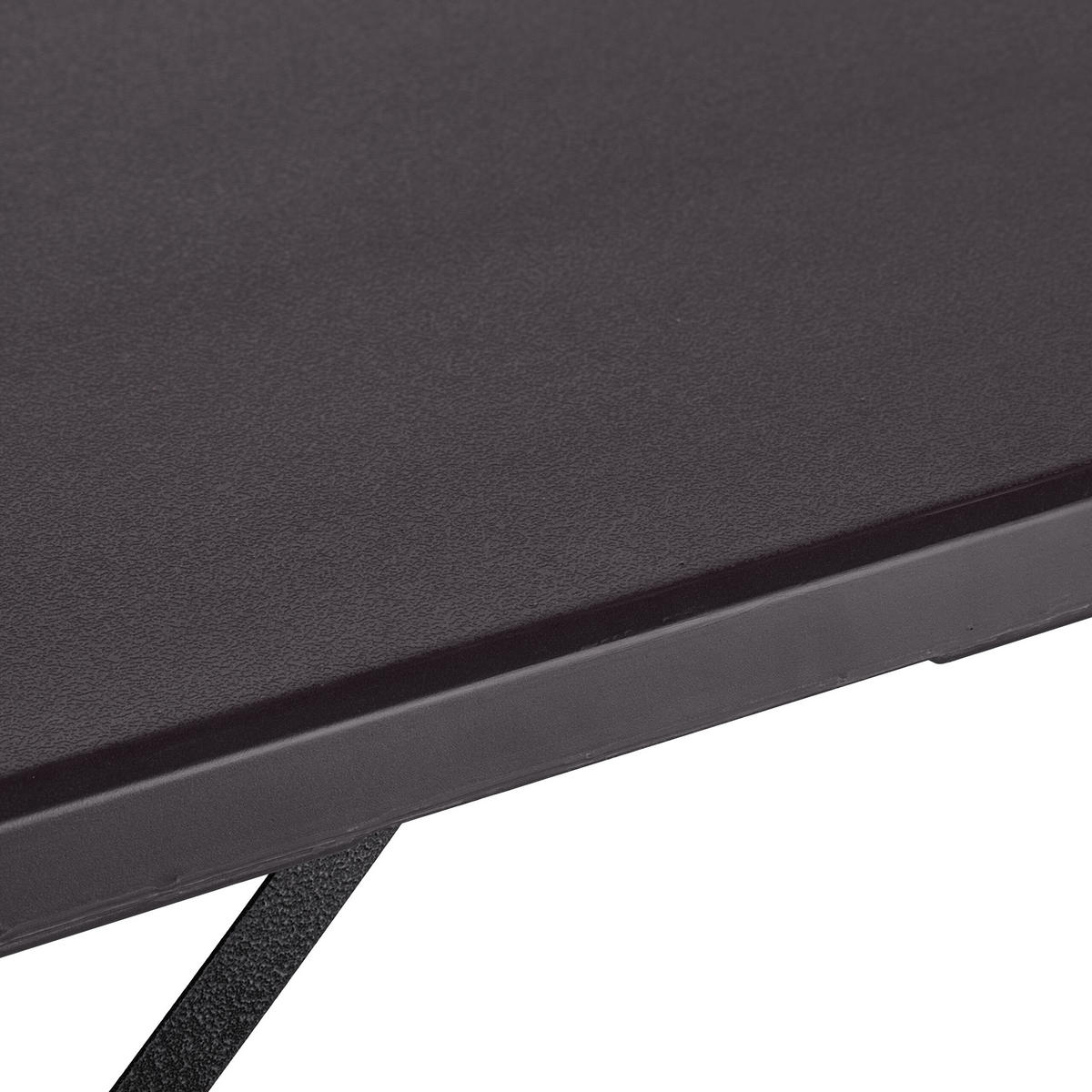 CAMPINGTISCH - Grau, Kunststoff/Metall (60/120/53.5cm) - Relaxdays