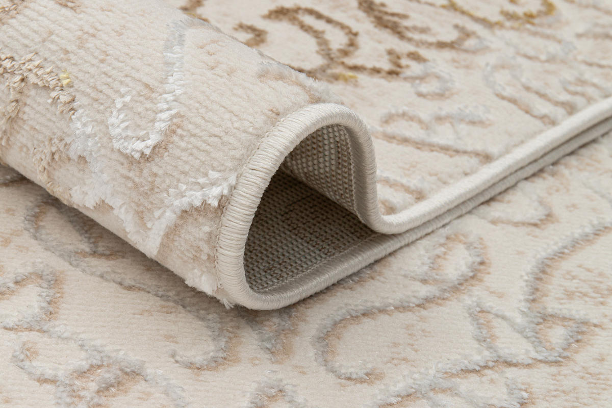 TEPPICH ARES Creme 300/400 cm - Creme, Kunststoff (300/400cm) - Tapiso