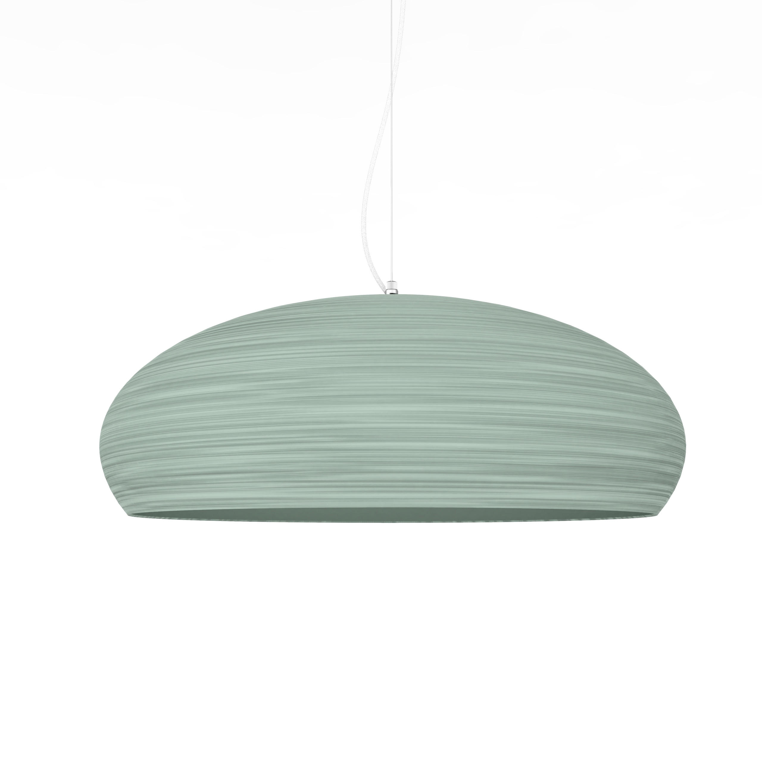 HÄNGELEUCHTE Ufo - Grün, Metall (60/120/13cm) - Lumicom