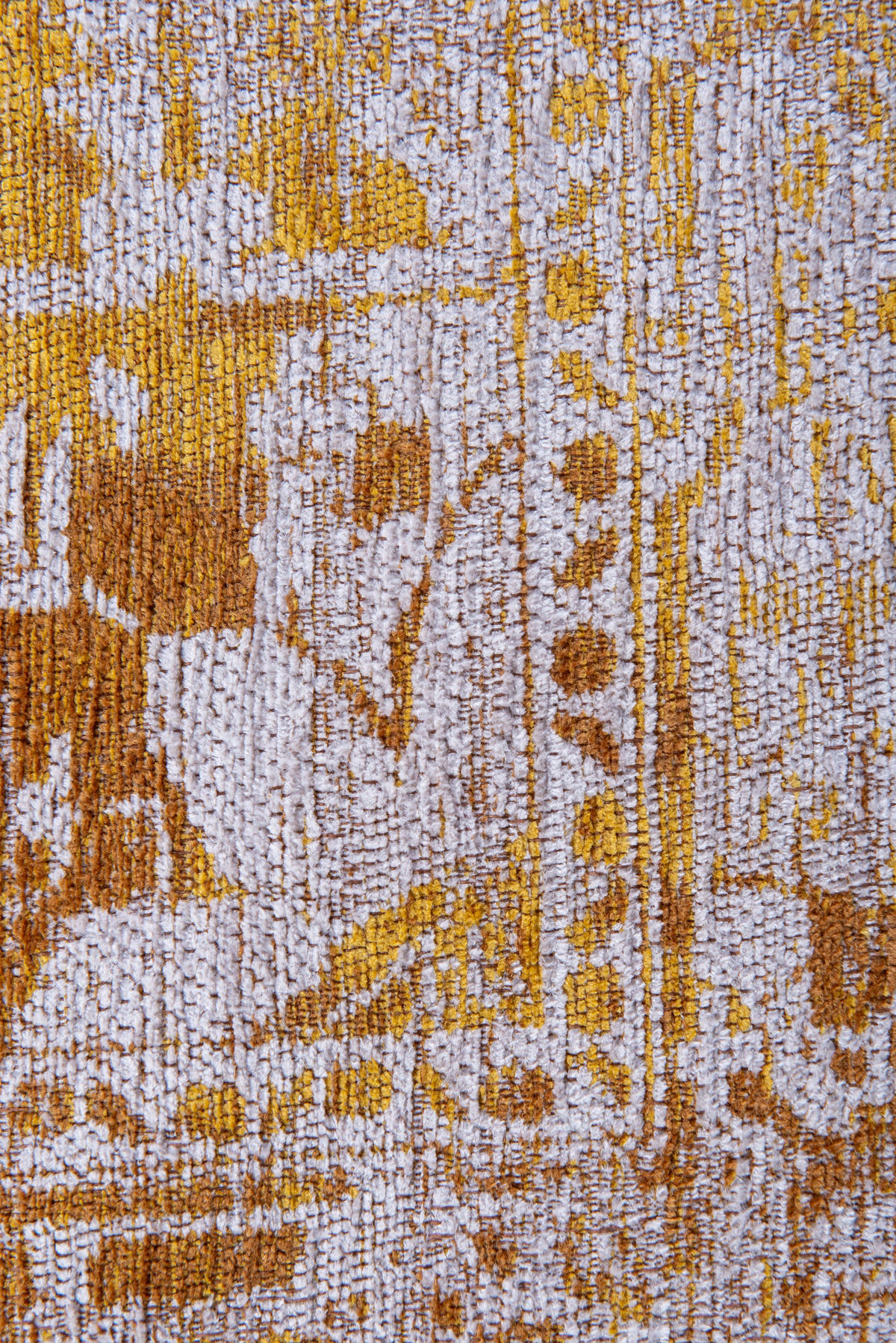 TEPPICH modern Flachgewebe CROWN Gelb 240 x 340 cm - Gelb, Textil (240/340cm) - Novatrend