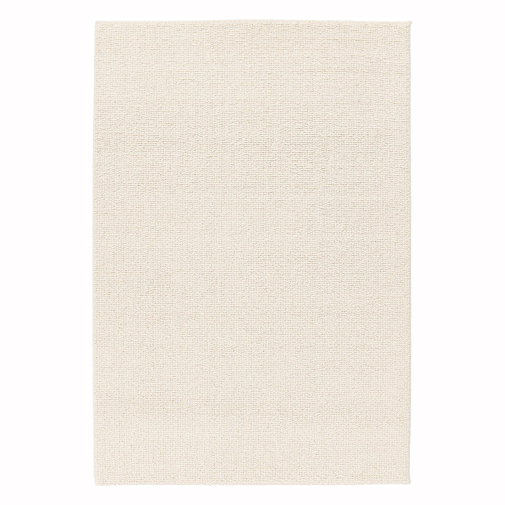 TEPPICH in Uni-Optik mit Schlingenflor weiß - Weiß, Textil (80/150cm) - AFK Living