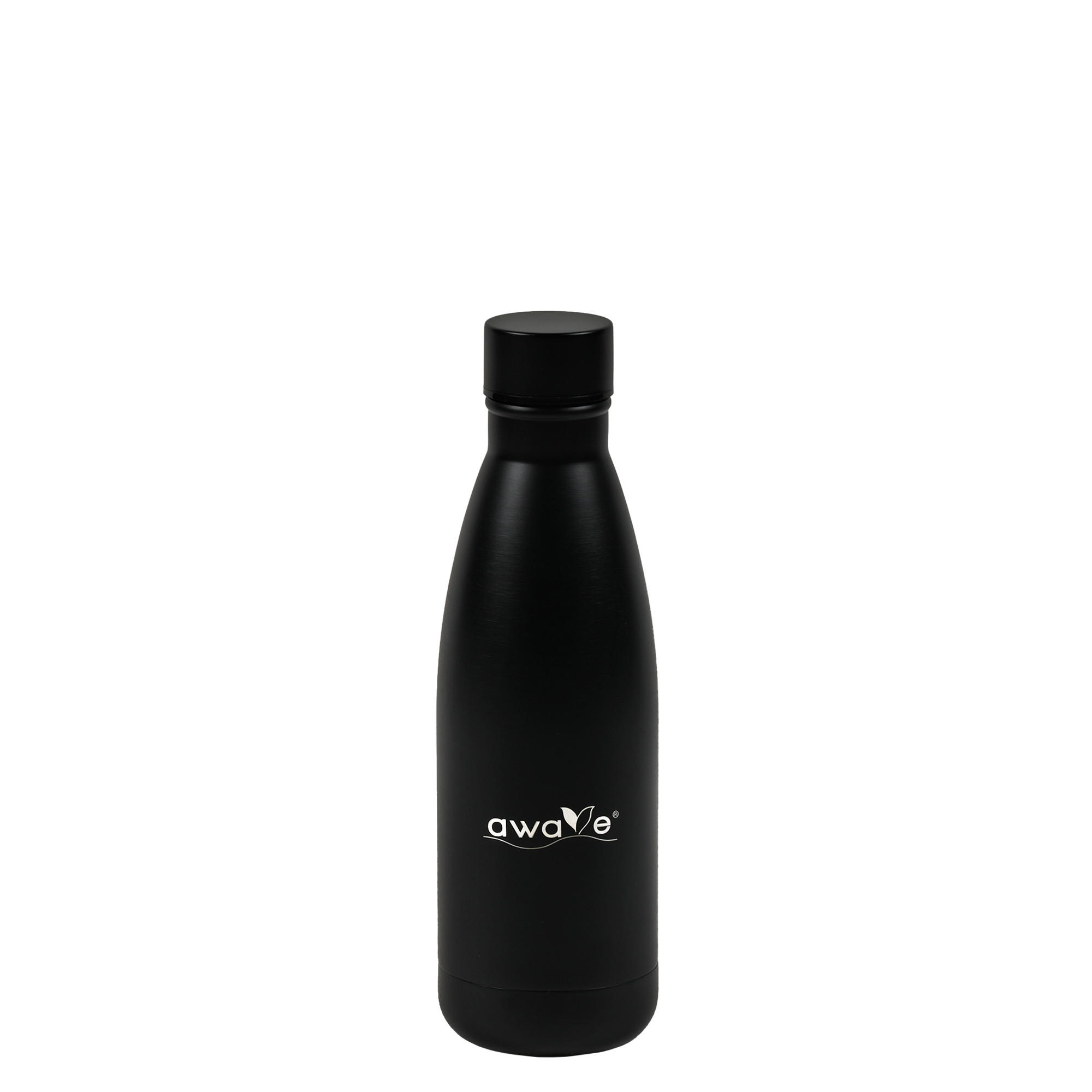 TRINKFLASCHE - Schwarz, Metall (0.35L) - Stoneline