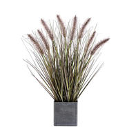 KUNSTPFLANZE Künstliches Japanisches Federborstengras– Philomène 46 cm - Grün, Kunststoff (46cm) - aplanta