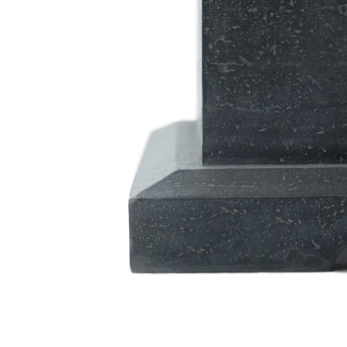 FEUERTISCH MONTREALl Bartische aus GF-Beton 56/56/106 cm - Dunkelgrau, Naturmaterialien (87/106/87cm) - Elementi