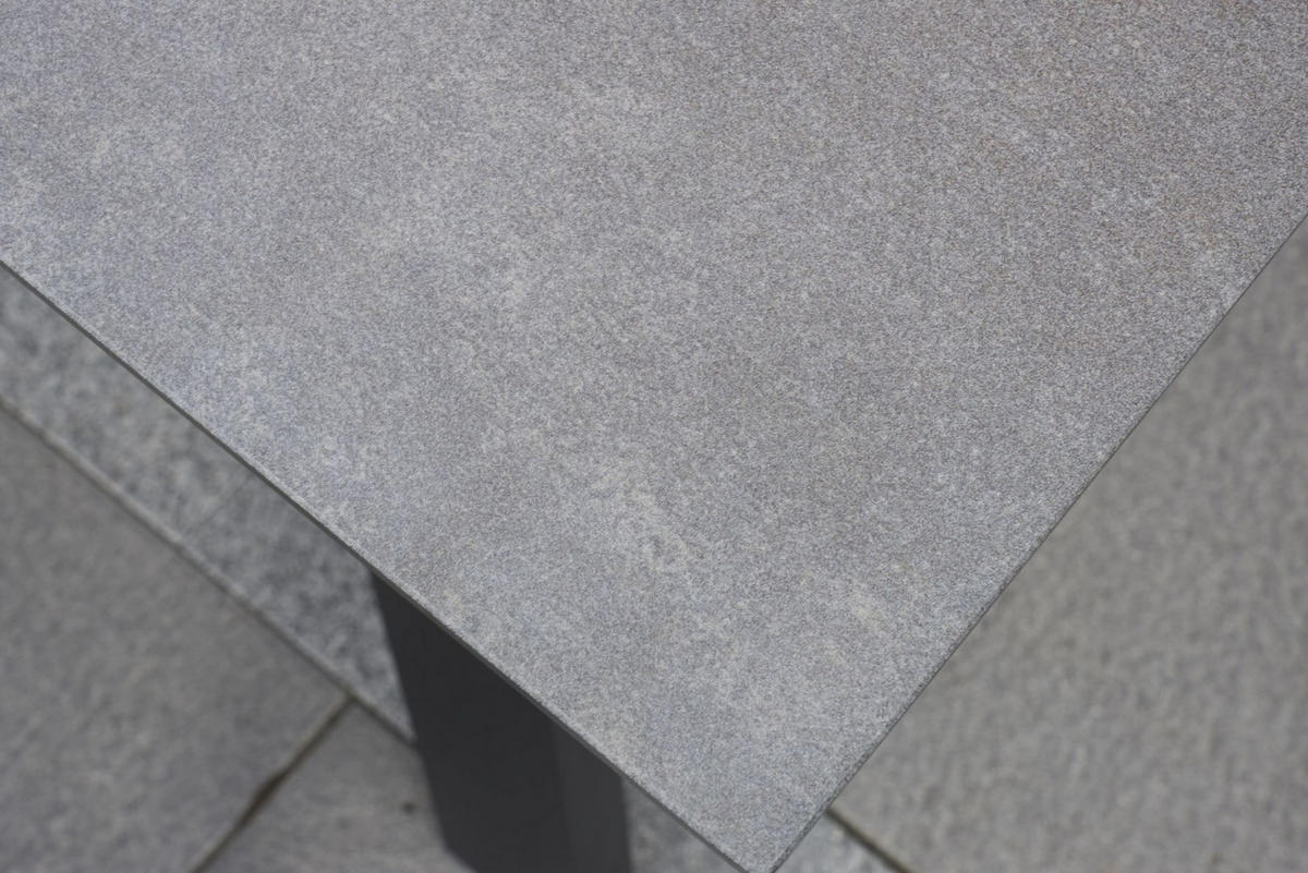 GARTENTISCH Denver 180x90x75cm, Glaskeramik, Grau - Grau, Keramik (90/180/75cm) - dasmöbelwerk